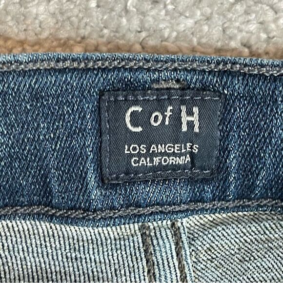 Citizens of Humanity Jeans Women’s 24 Blue Skinny High Rise Rocket Crop Dark - Picture 5 of 14